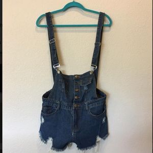Denim Overalls